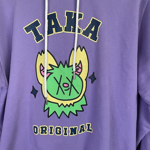 TAKA ORIGINAL Moody Bob Purple Graphic Hoodie - Picture 8 of 12